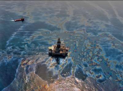 Public Hearing on Offshore Drilling I borrowed this offshore oil spill photo from the Ocean Institute website. This isn't N.C. But it could be.